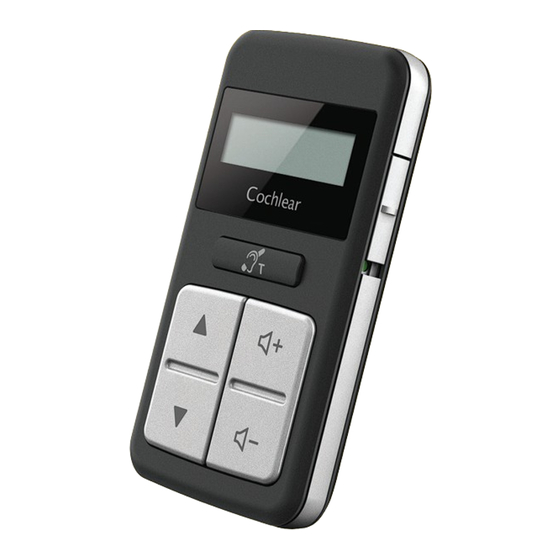 Cochlear Nucleus CR210 Guía De Usuario