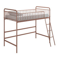 Better Homes And Gardens Kelsey Metal Loft Bed Manual Del Usuario