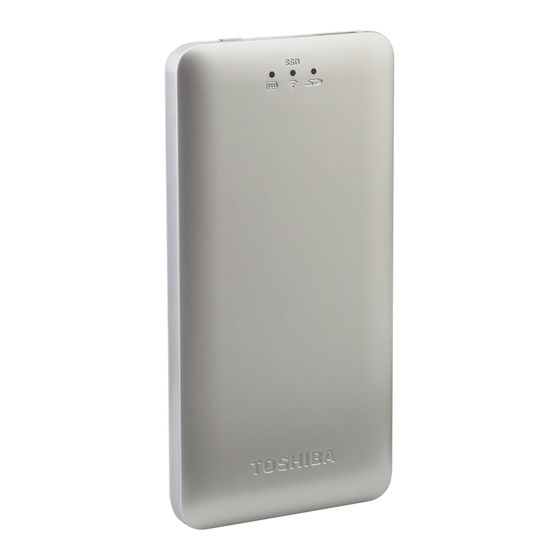 Toshiba Canvio AeroMobile Manual Del Usuario