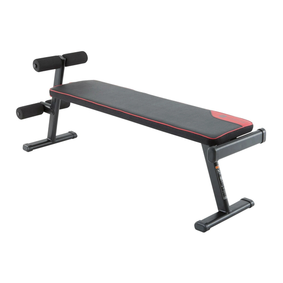 Domyos abs bench 100 Manual Del Usuario