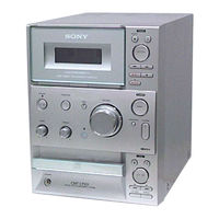 Sony CMT-CP101 Manual De Instrucciones