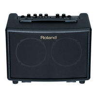 Roland Acoustic Chorus AC-33 Manual Del Usuario