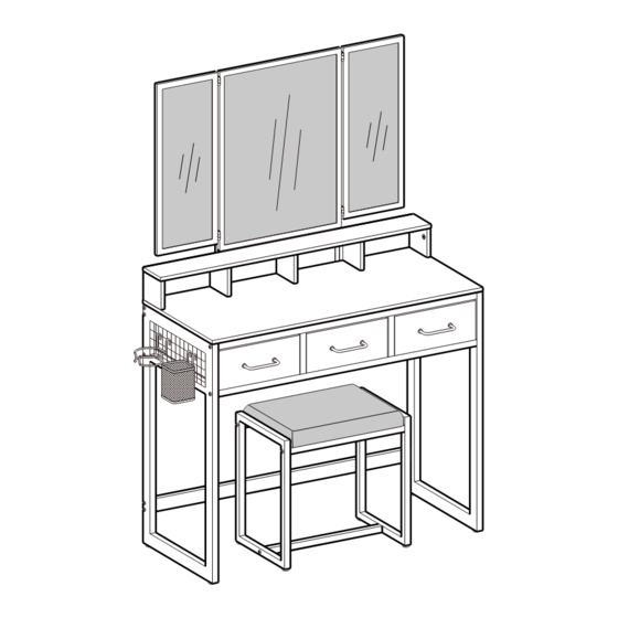 Songmics VASAGLE RVT004 Manual Del Usuario