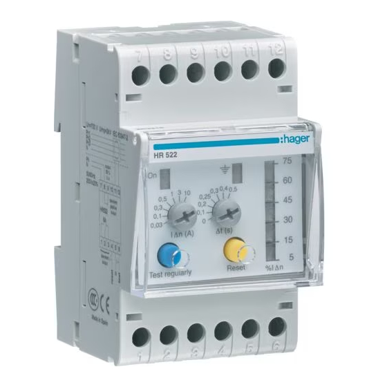 hager HR522 Manual De Instrucciones