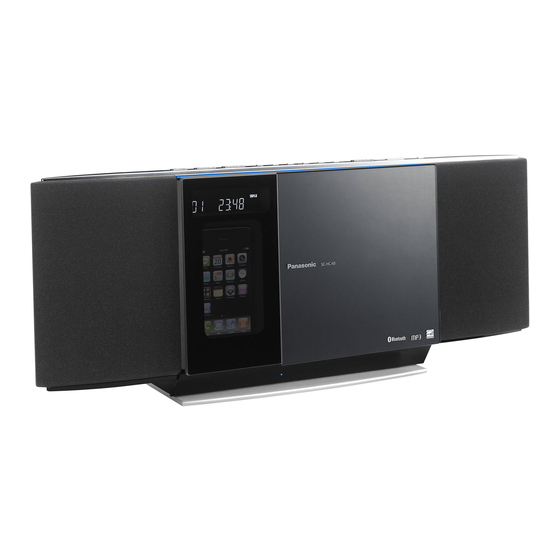 Panasonic SC-HC40 Instrucciones De Funcionamiento