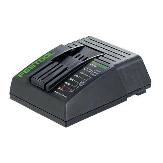 Festool TRC 3 Manual De Instrucciones