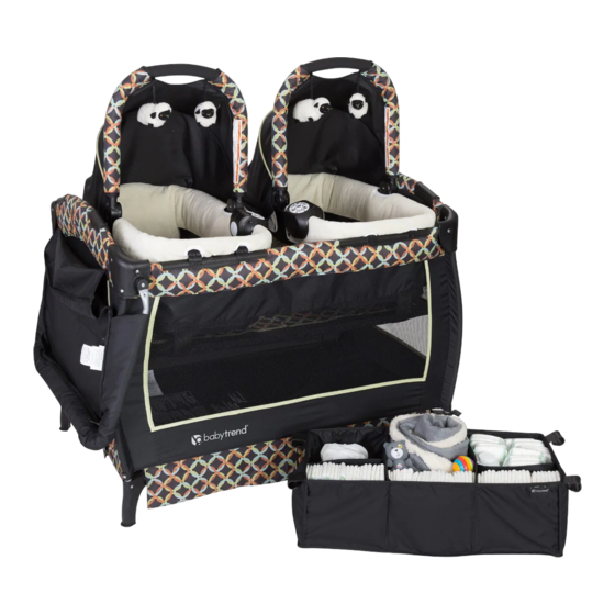 BABYTREND Twins Nursery Center Manual De Instrucciones