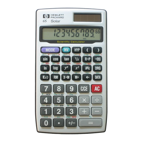 HP 6S Manual Del Usuario