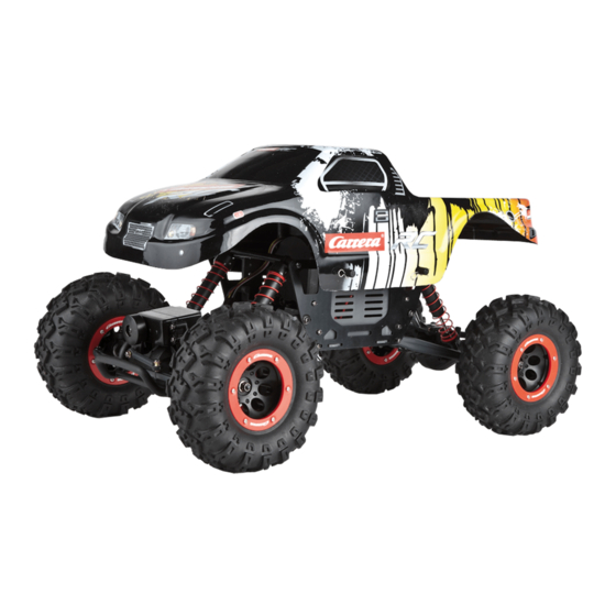 Carrera RC Rock Crawler Instrucciones De Montaje Y De Servicio