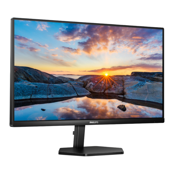 Philips 32E1N3600LA Manual De Usuario