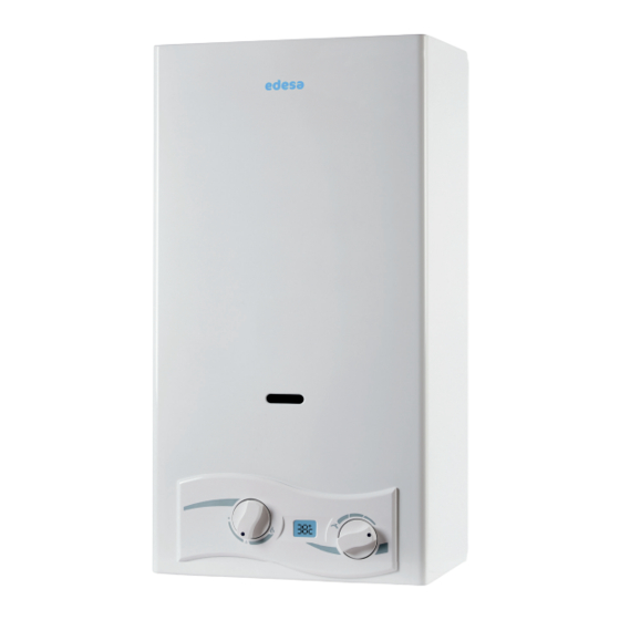 Edesa Iono Serie Manual De Instalación, Uso Y Mantenimiento