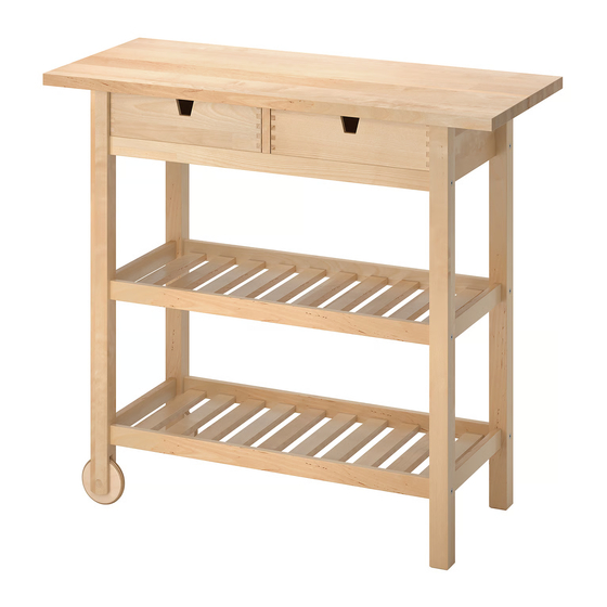 IKEA FÖRHÖJA Manual De Instrucciones