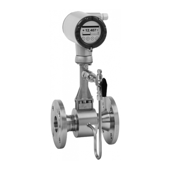 Honeywell VERSAFLOW VORTEX 200 Inicio Rápido