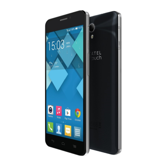 Alcatel Onetouch idol X+ 6043D Manuales