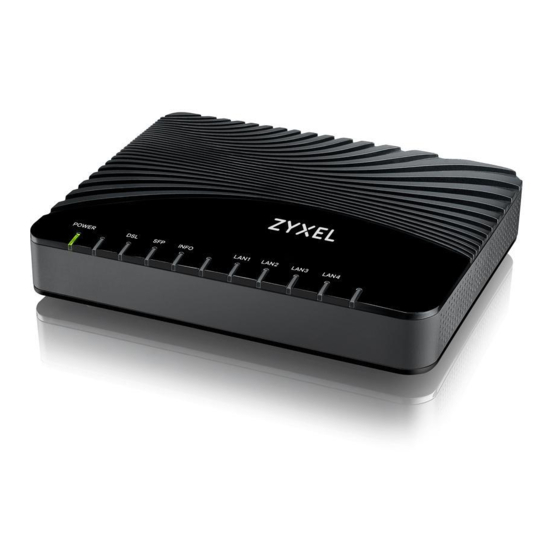 Zyxel VDSL2 35 b Guia De Inicio Rapido