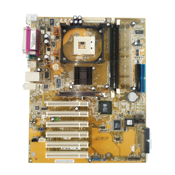 Asus P4S-X Manuales