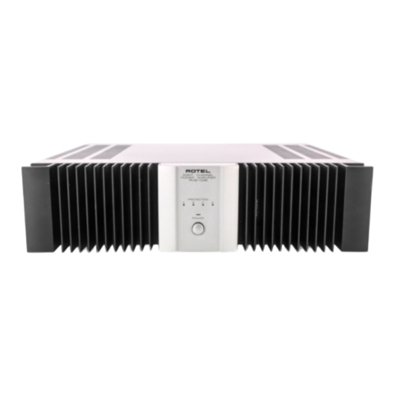 Rotel RMB-1048 Manual De Instrucciones