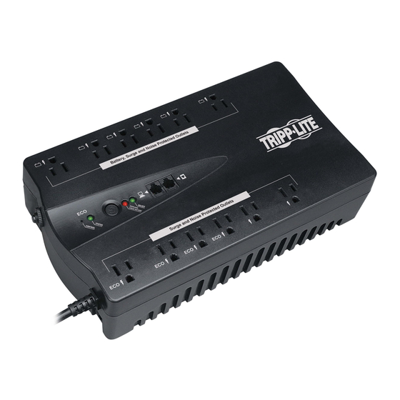Tripp-Lite ECO Serie Manual De Operación
