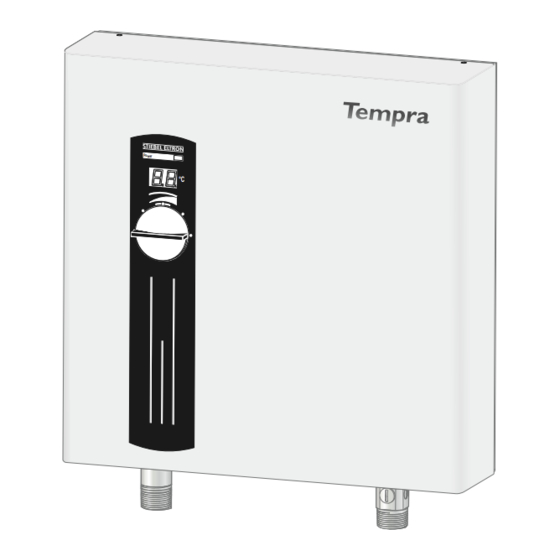 Stiebel Eltron TEMPRA 12 Manual De Instrucciones Para La Instalación, El Uso Y El Mantenimiento