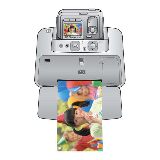 HP Photosmart A440 Serie Guía Rápida