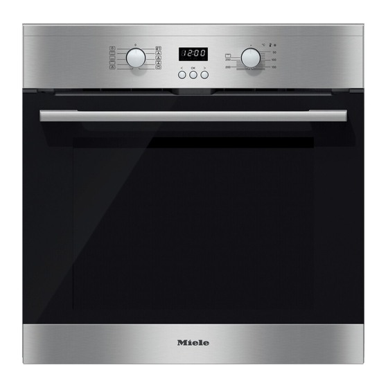 Miele H2361BP Manuales