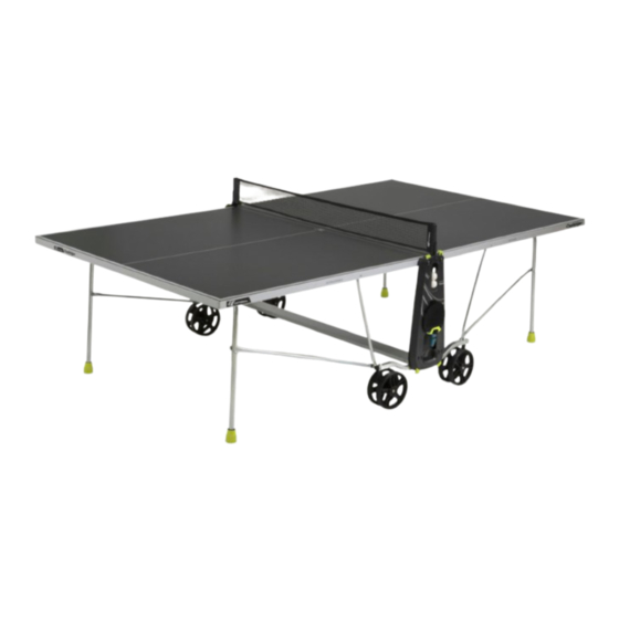 Cornilleau Challenger OUTDOOR Manual De Instrucciones