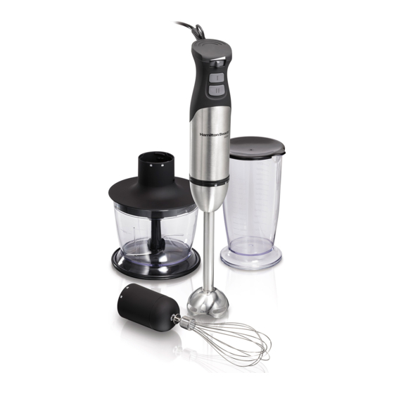 Hamilton Beach HB10 Manual De Instrucciones