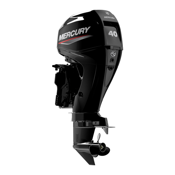 Mercury Marine 30 FourStroke Manual De Funcionamiento, Mantenimiento Y Garantía