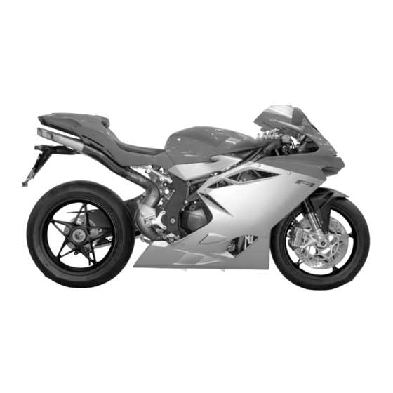 MV Agusta f4 1000 Manual De Mantenimiento