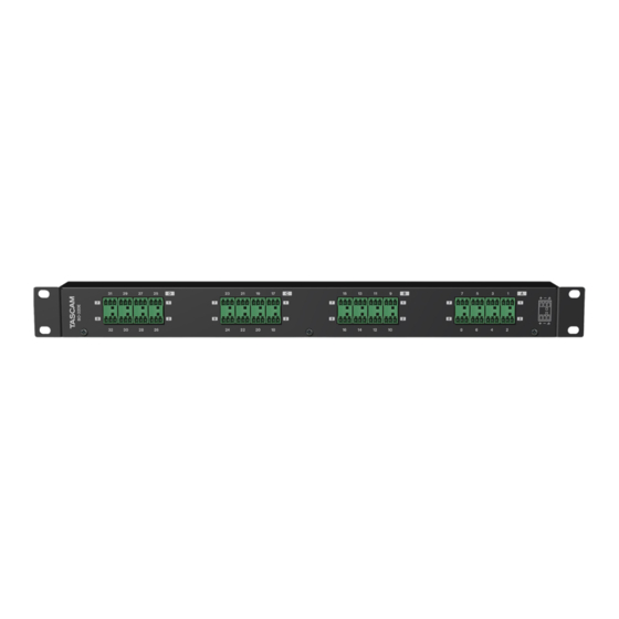 Tascam BO-32DE Manual Del Usuario