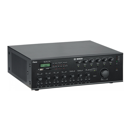 Bosch Plena PLN-6AIO240 Manual De Funcionamiento