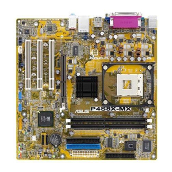 Asus P4S8X-MX Guia De Inicio Rapido