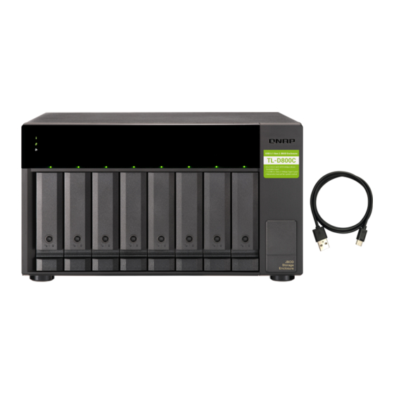 QNAP TL-D800C Guia Del Usuario