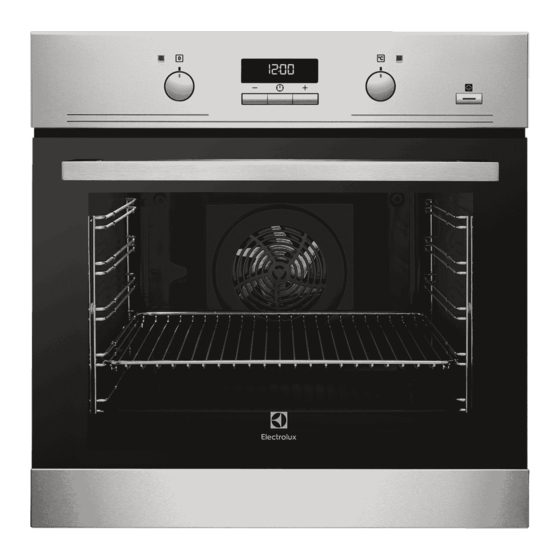 Electrolux EOB3434BAX Manual De Instrucciones