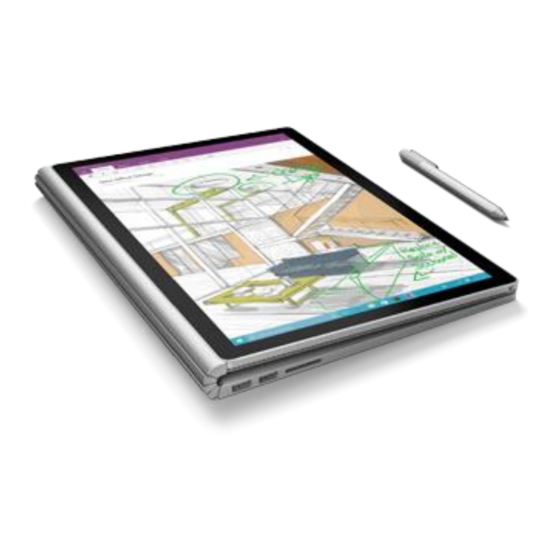 Microsoft Surface Book Guía De Configuración