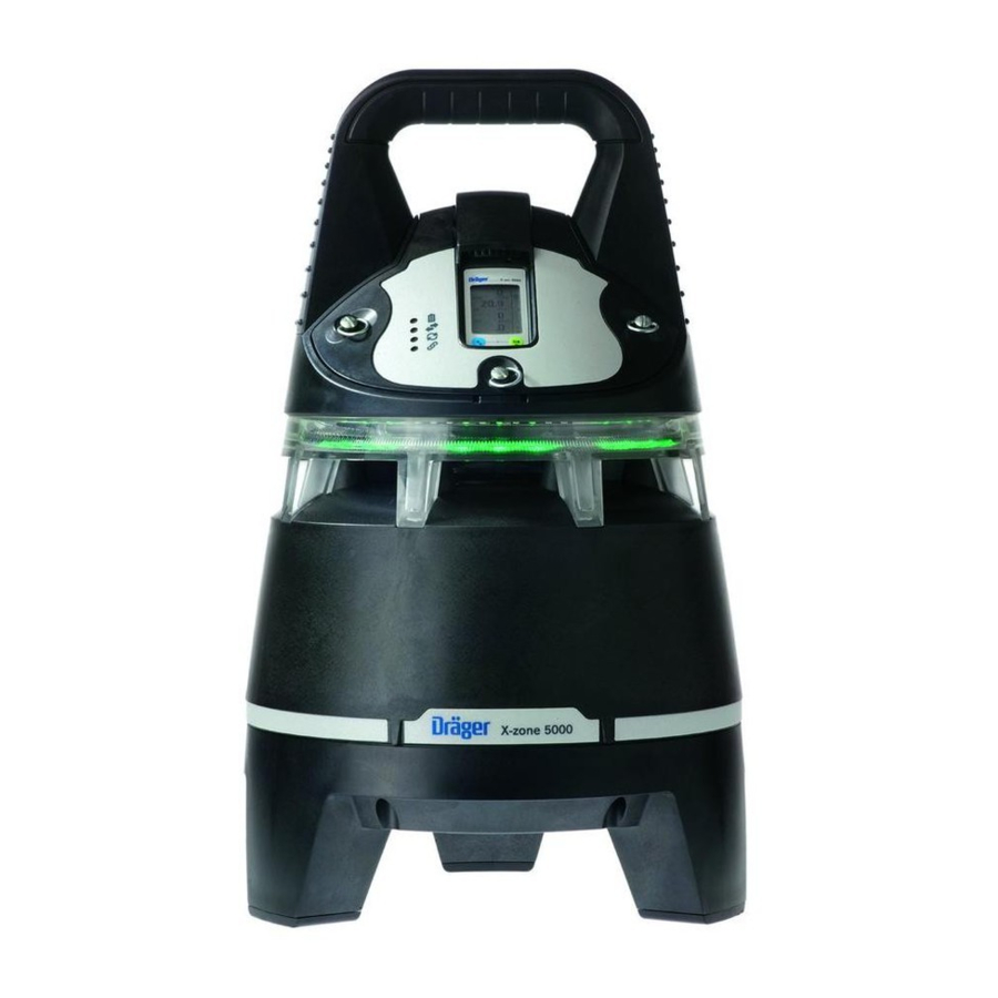 Dräger X-zone 5000 Instrucciones De Uso