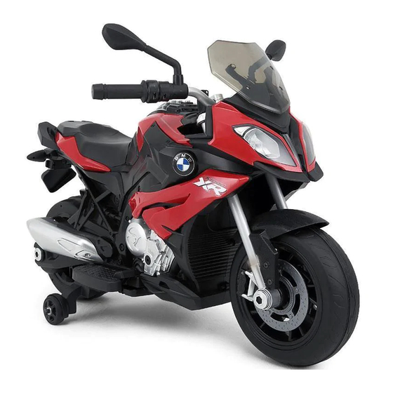 rastar BMW XR S1000 Manual Del Usuario