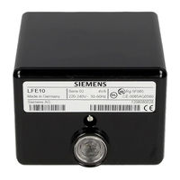 Siemens LFE10 Manual De Instrucciones