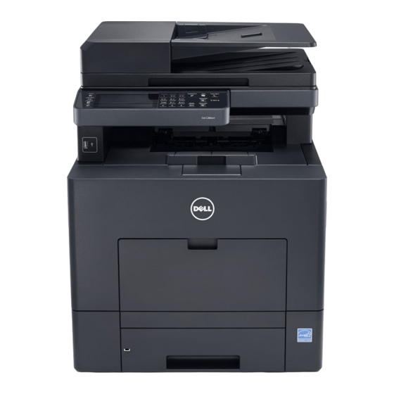 Dell C2665dnf Guía Rápida De Uso
