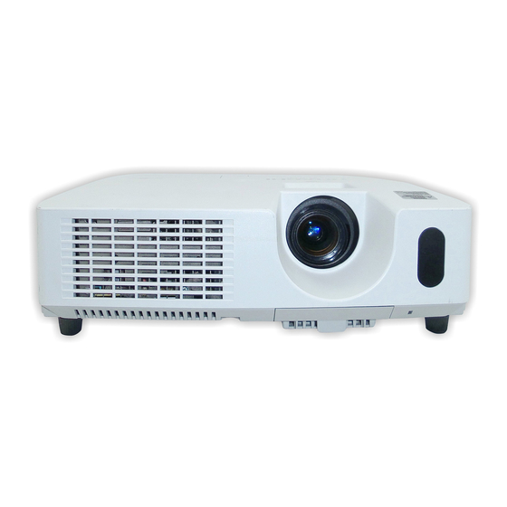 Hitachi CP-X2514WN Manual De Usuario
