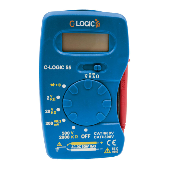 C-LOGIC 55 Manual De Instrucciones