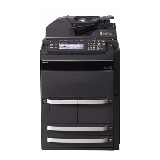 Kyocera TASKalfa 620 Guía De Uso