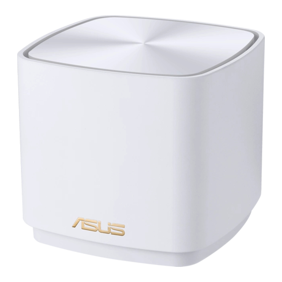 Asus ZenWiFi XD5 Guía Rápida De Inicio