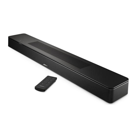 Bose SMART SOUNDBAR 600 Manual De Instrucciones