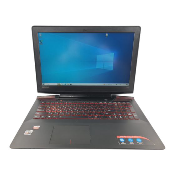 Lenovo ideapad Y700-15ACZ Guia Del Usuario