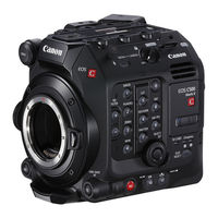 Canon EOS C500 Mark II Manual De Instrucciones
