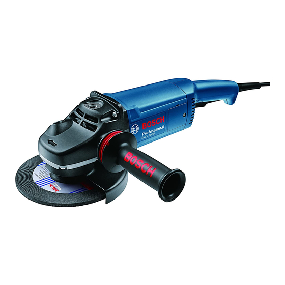 Bosch Professional GWS 2000 Manual Original