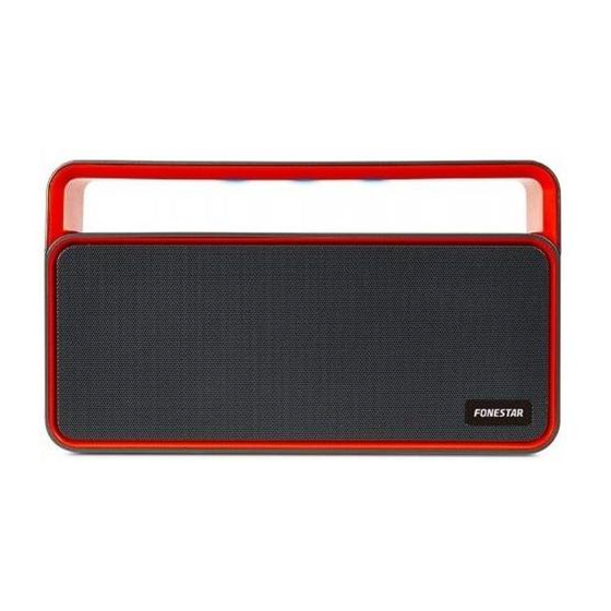 FONESTAR BLUERADIO-51 Serie Guia De Inicio Rapido