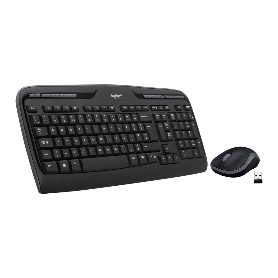 Logitech MK330 Manual De Instrucciones