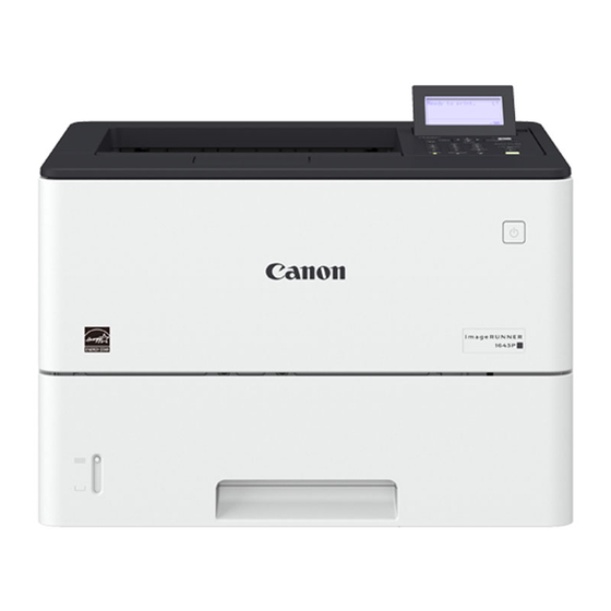 Canon imageRUNNER 1643P Manual Del Usuario